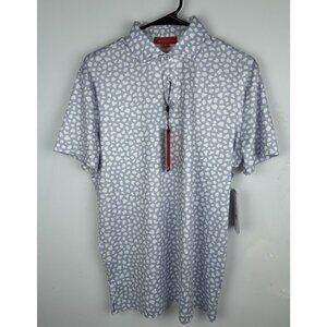 Redvanly Clyde Polo Men’s Size  S Chatillon Polo Blue Short Sleeve Golf Stones